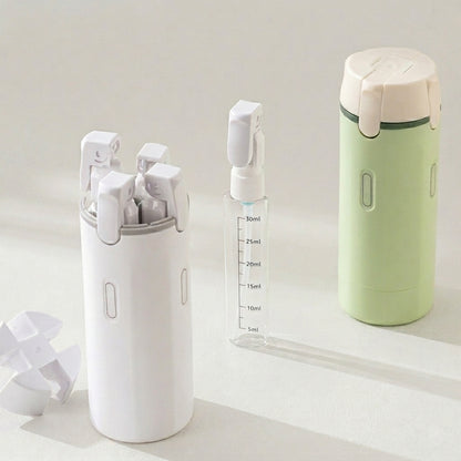 Dispensador de viaje 4 en 1